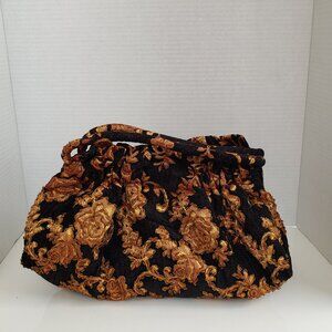 Vintage Floral Design Handbag